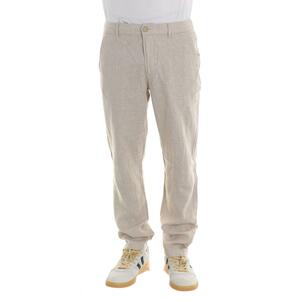 PANTALONE IN LINO BEIGE